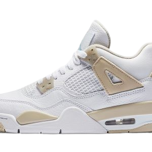 Nike Air Jordan 4 White Light Sand
