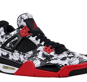 Nike Air Jordan 4 Negras y Blancas