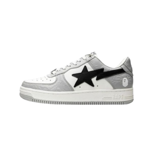 Bape STA Low White Grey