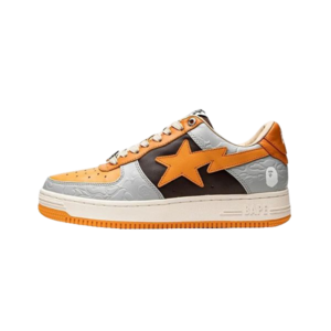 Bape STA Low Grey Orange
