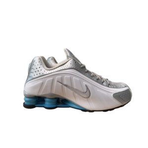 Nike Shox R4 – White & Blue
