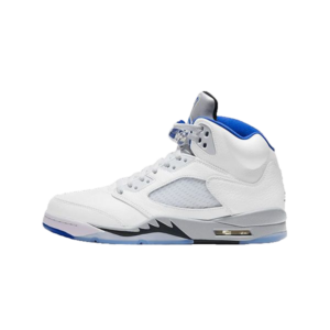 Air Jordan 5- White Stealth