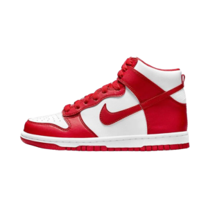 Nike Dunk High- Championship White Red