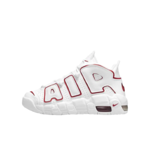 Nike Air Uptempo- White Varsity Red