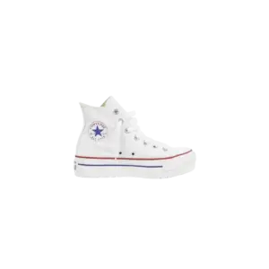 Converse All Star- Plataforma Alta Blancas